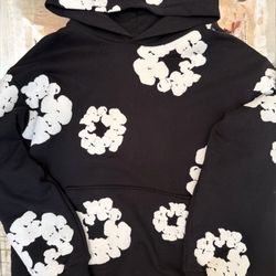 Denim tears hoodie black and white the original 