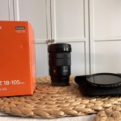 Sony G E PZ 18-105mm F4 OSS