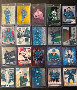 Macklin Celebrini Rookie Hockey Card Lot