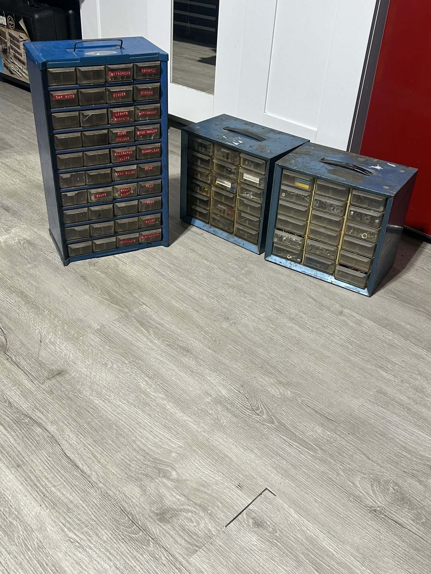 Metal Storage Bins