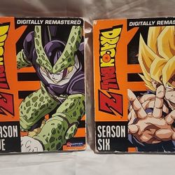 Dragonball Z DVD Lot Season 5 And 6 Complete 