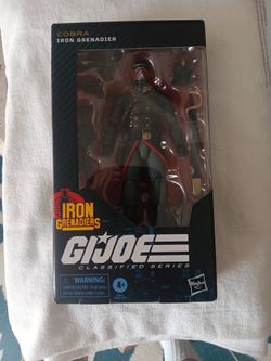 Gijoe Classified Iron Grenadier (Buy My Lot And Get This Item Free) Factory Sealed Never Opened