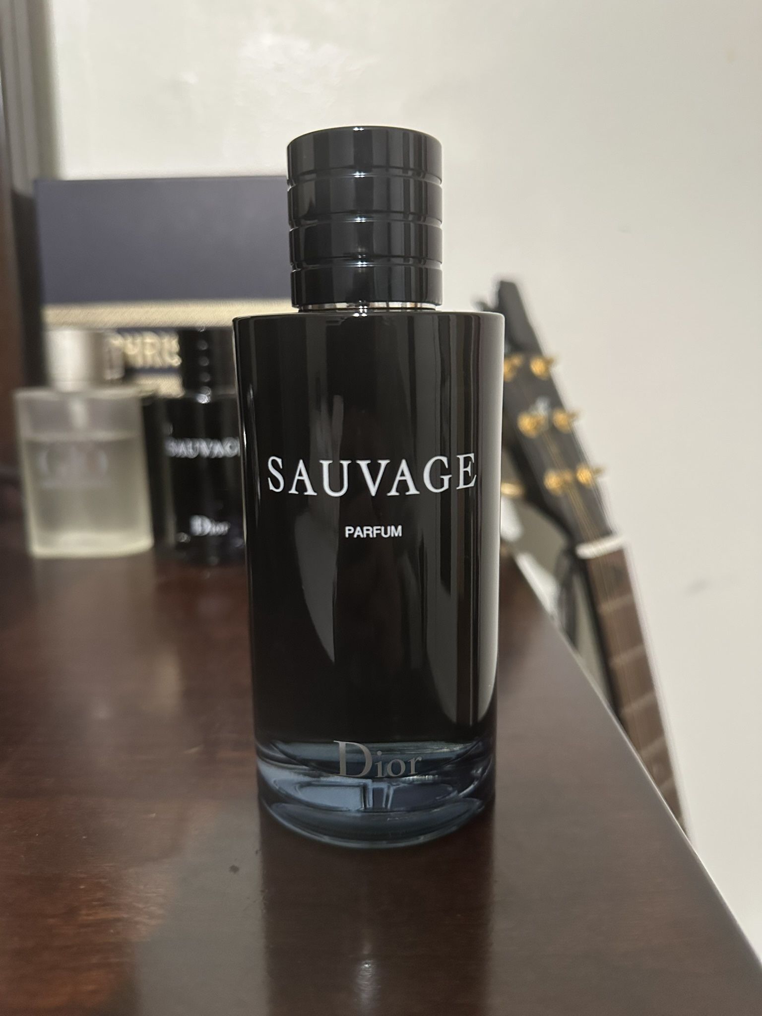 Dior Sauvage Parfum OZ Slightly Used (PICK UP MEET UP ONLY