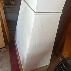 Wood hood vent cover