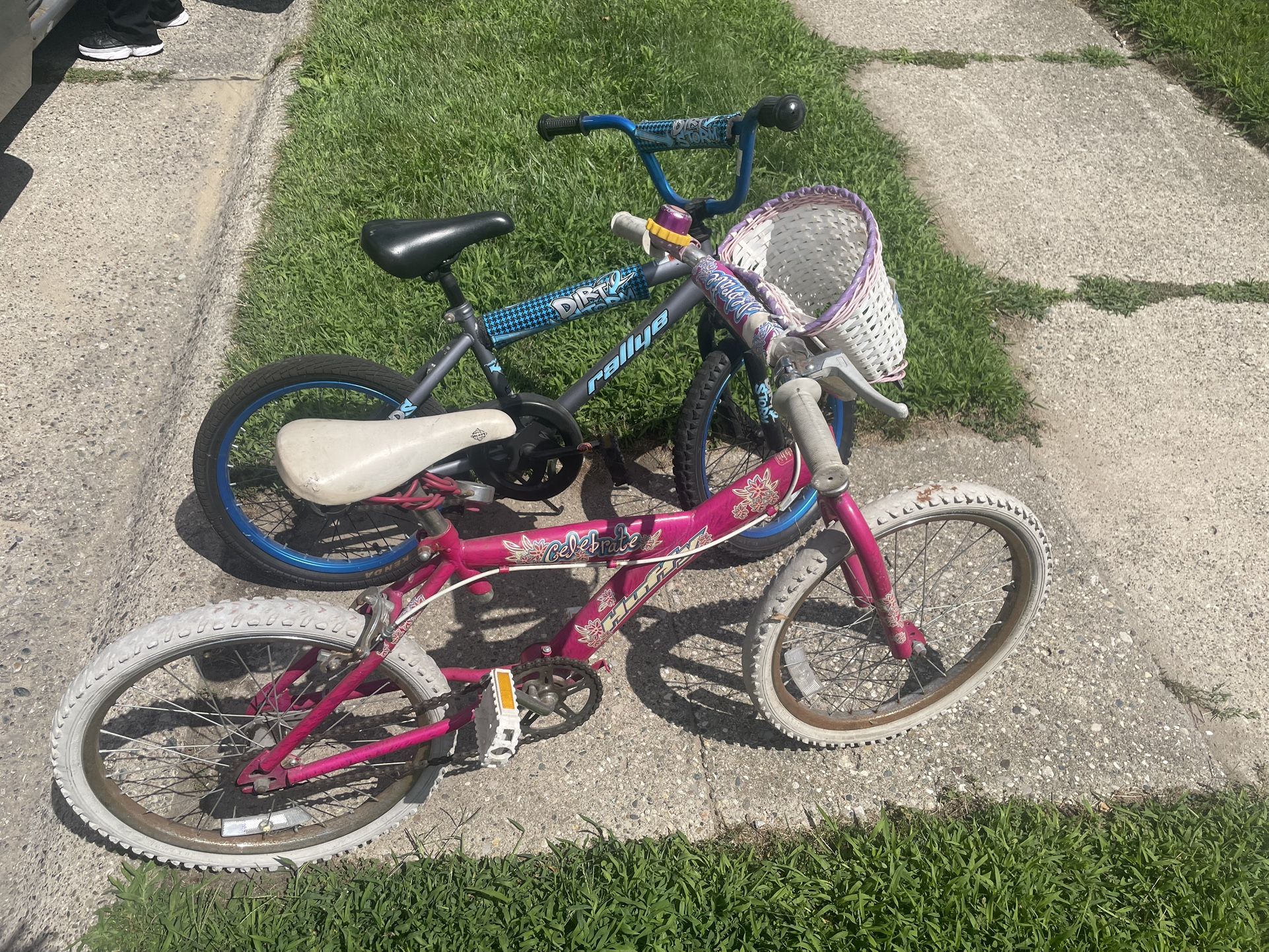 Two kids bikes
