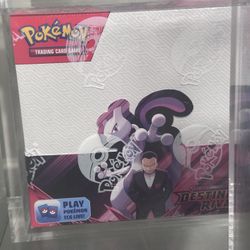 Destined Rivals Booster Box Sealed W Acrylic Case 