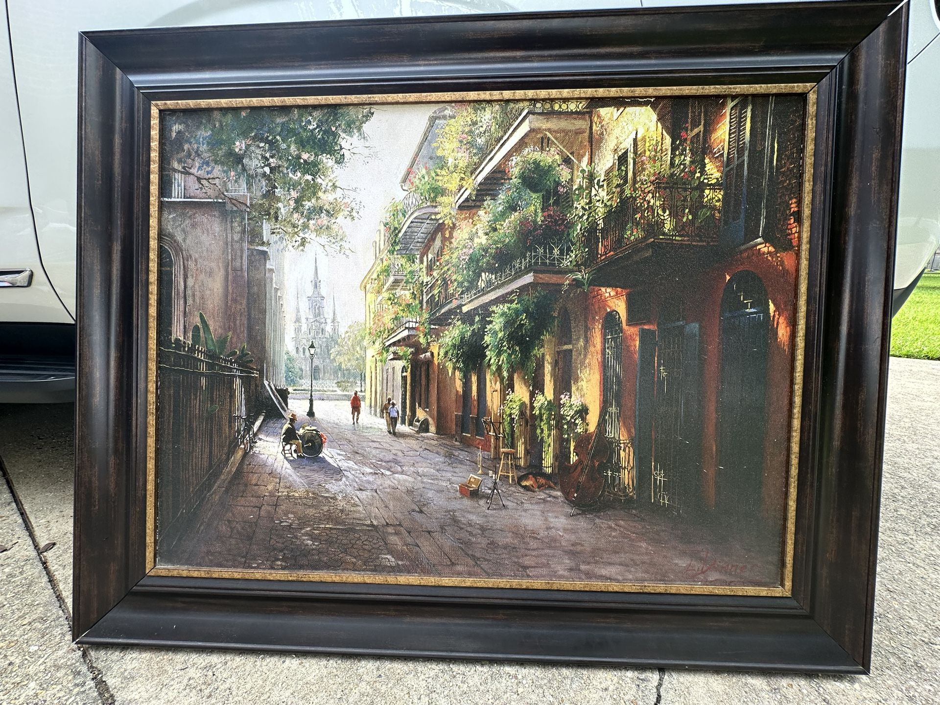 Portrait Of The New Orleans French Quarter
