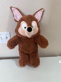 HTF Build-A-Bear Knott's Berry Farm Exclusive Bear-y Tales Coyote Plush 16"
