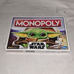 Monopoly Star Wars The Mandalorian Board Game In Excellent New Condition (Is Complete Nothing Missing)
