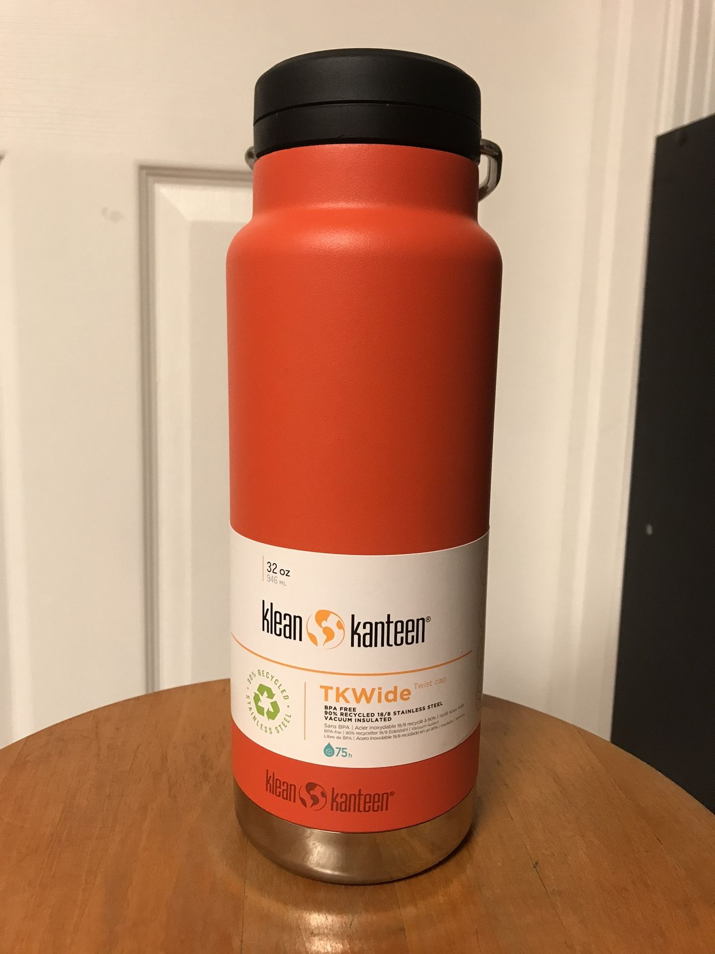 New Klean Kanteen Water Bottle TK Wide