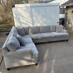 Grey Sectional Couch