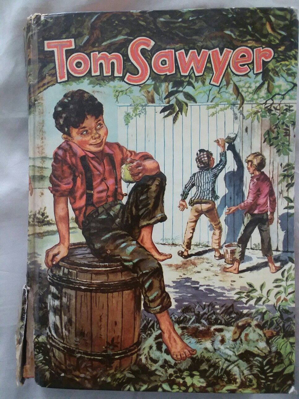 Tom Sawyer early edition book.