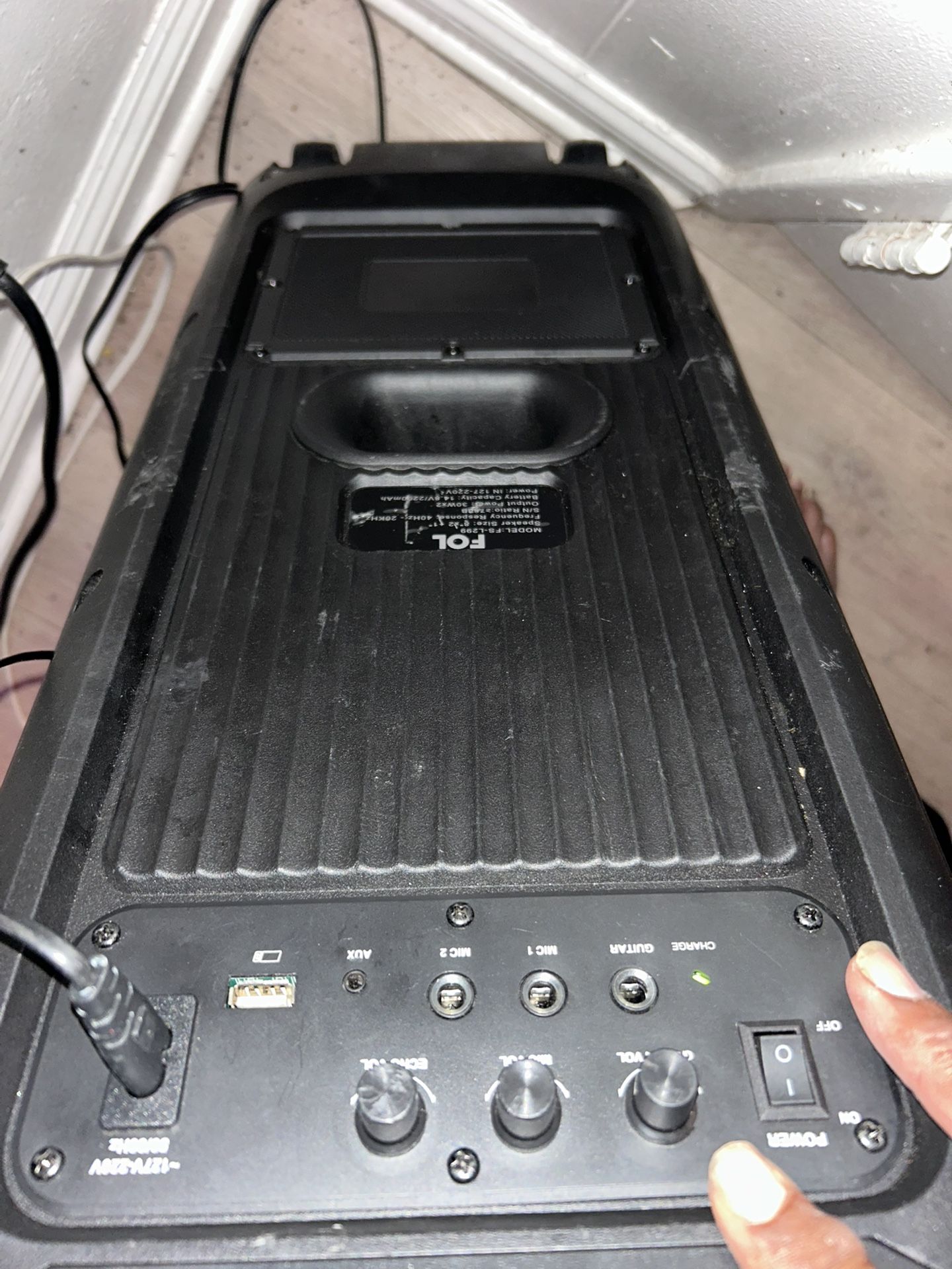 Bluetooth LED party speaker