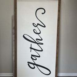Farm House GATHER Wall Art