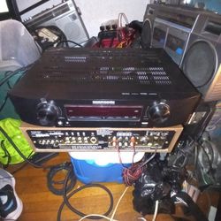 Marantz NR1403 Sorround Receiver 5.1 Turns On And Off. For Repair