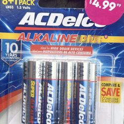 AAA Batteries Alkalinas