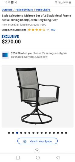 Swivel Dining Chairs
