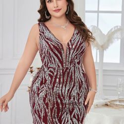 Glitter Sequin bodycon Dress 