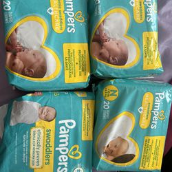 2packs Premie Multiple Packs Newborn Diapers