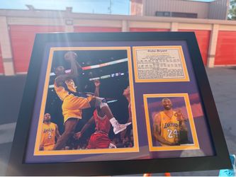 Kobe Bryant picture frame