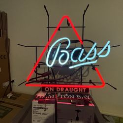Bass Ale Neon Bar Sign