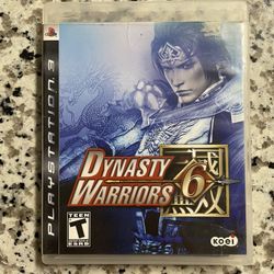 Dynasty Warriors 6 – PS3 – Hack & Slash Classic – $12 OBO