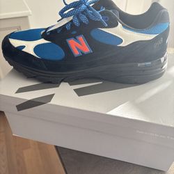 KITH & NEW BALANCE FOR MADISON SQUARE GARDEN MADE IN USA 993 - NAVY / PRINCESS BLUE 13
