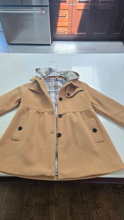 Girls kids dress coat