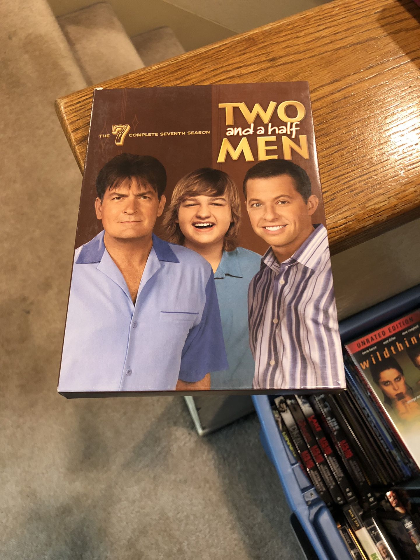 Two And A Half Men The Complete Seventh Season 7 DVD Box Set S7 Seven Charlie Sheen