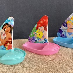 Disney Princess Toy Boats (see description)