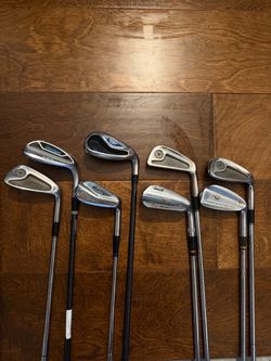 Irons and hybrid woods