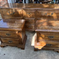 Dresser, Mirror, And 2 Nightstands