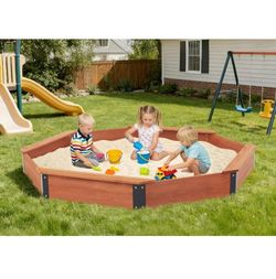 Octagon Sandbox With Cover