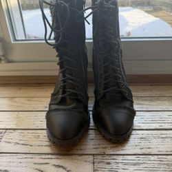 Army Green Combat Boots 