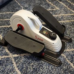Sunny Health & Fitness Magnetic Under Desk Elliptical