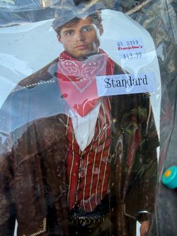 Men's Western Cowboy Halloween Costume