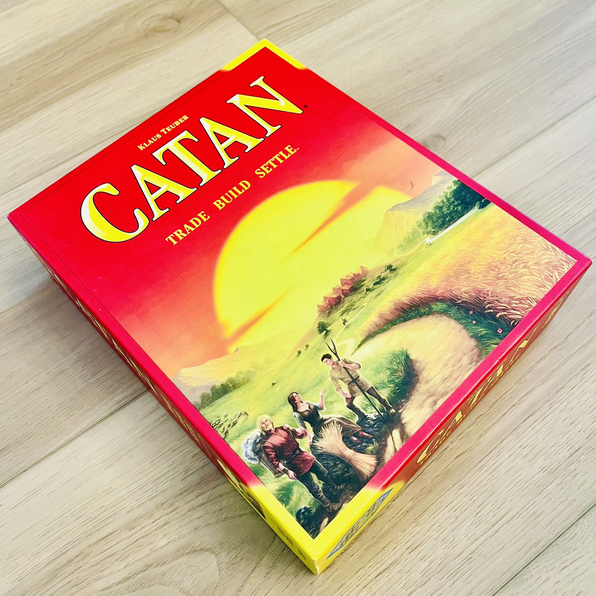 Settlers Of Catan Family Board Game Great for Game Night w/ Kids Adults & All