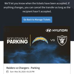Chargers Vs Raiders Pink Lot Tailgate