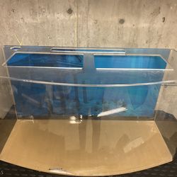 45G Rounded Front Acrylic Fish Tank