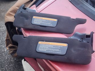 Mustang convertible sun visors 94-04
