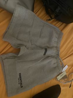Dark oat essential shorts medium and large