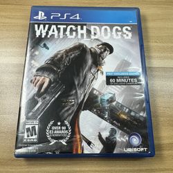 PS4 Watch Dogs