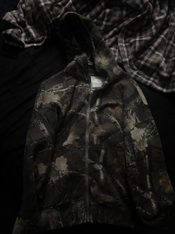 Camo boxy holister hoodie