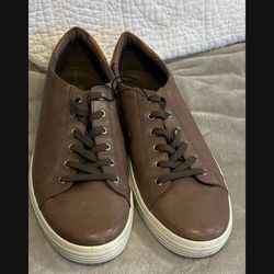 Men’s Brown Leather Ecco Shoes. Size 46/12-12.5