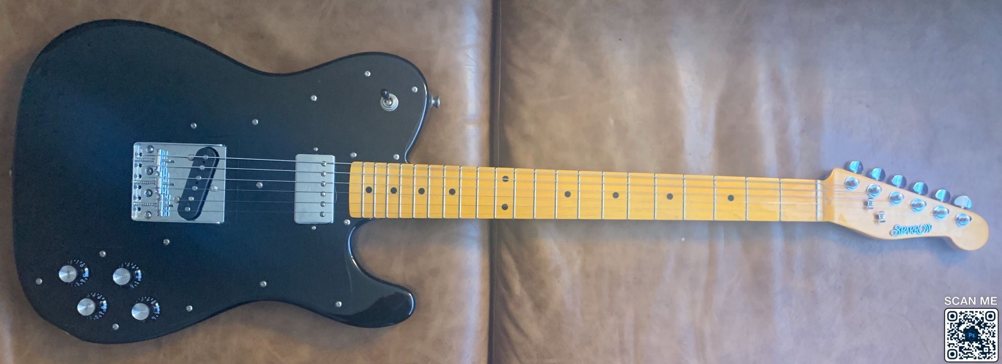 Sparrow Guitars Twangmaster Kustom - Made In Canada - W/ GigBag