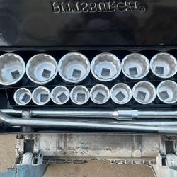 1 Inch Socket Set Complete