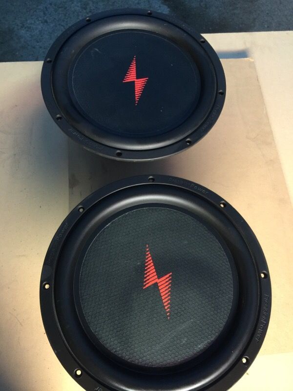 2 PPI Precision Power Subwoofers rare