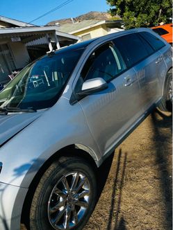 2013 Ford Edge SEL SUV – Silver, Leather Interior