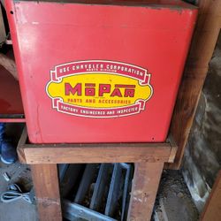 Mopar Antique Vintage Advertising  Tool.cabinet