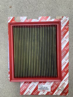 TRD ENGINE AIR FILTET FOR TOYOTA sequoia Tacoma and tundra limited platinum edition ablo español